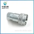 Carbon Steel Hydraulic Straight Quick Connect Fitting